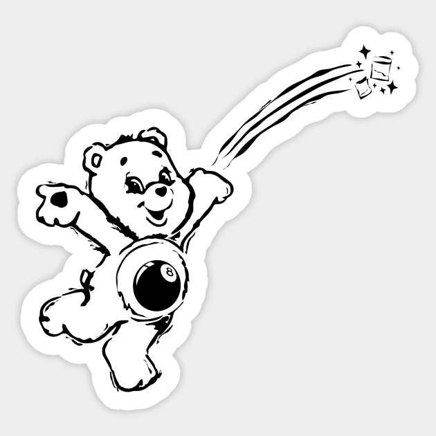 CocaineBear Sticker by BillyArchilla